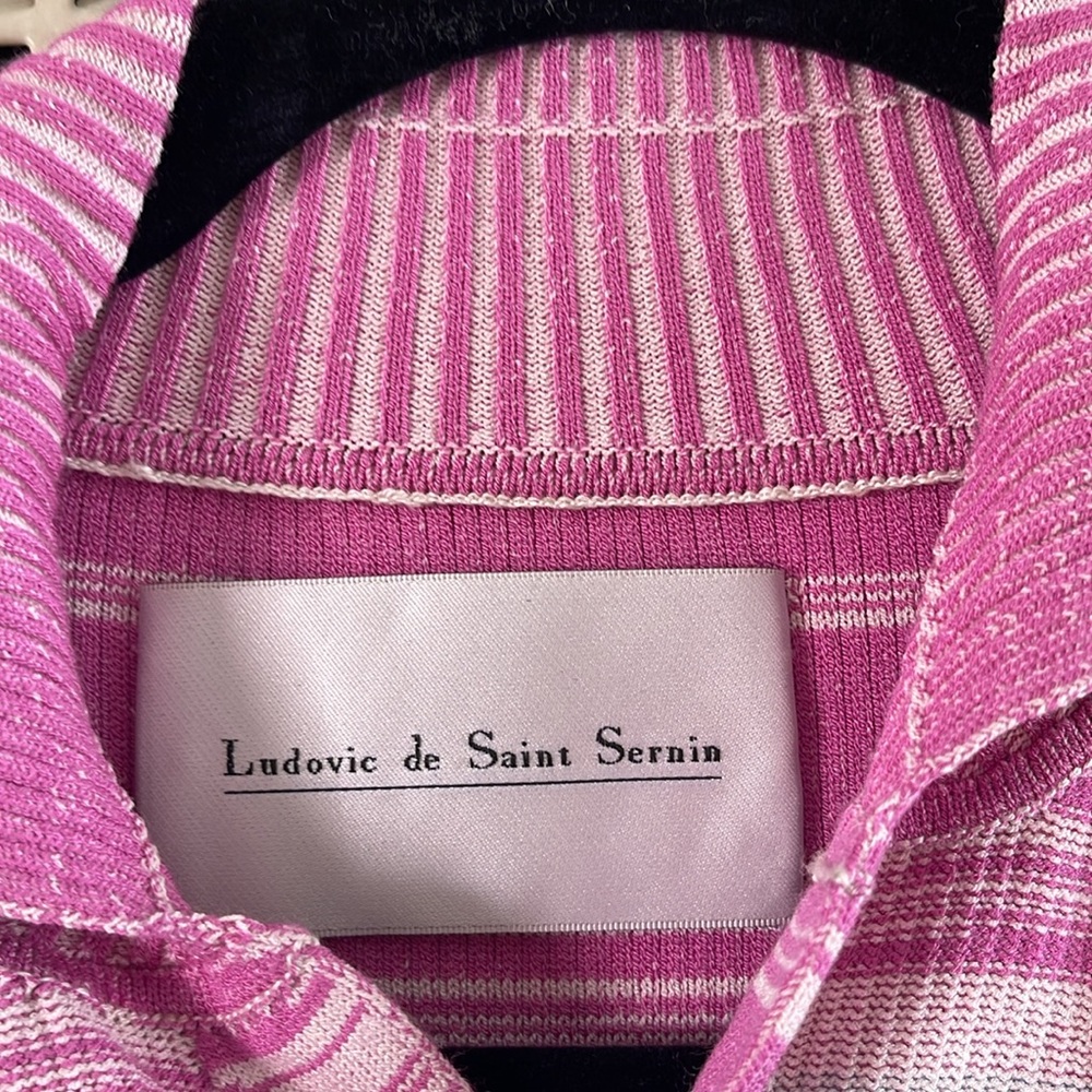 Ludovic de Saint Sernin Spring 2021 rainbow sweater - Picture 6 of 8